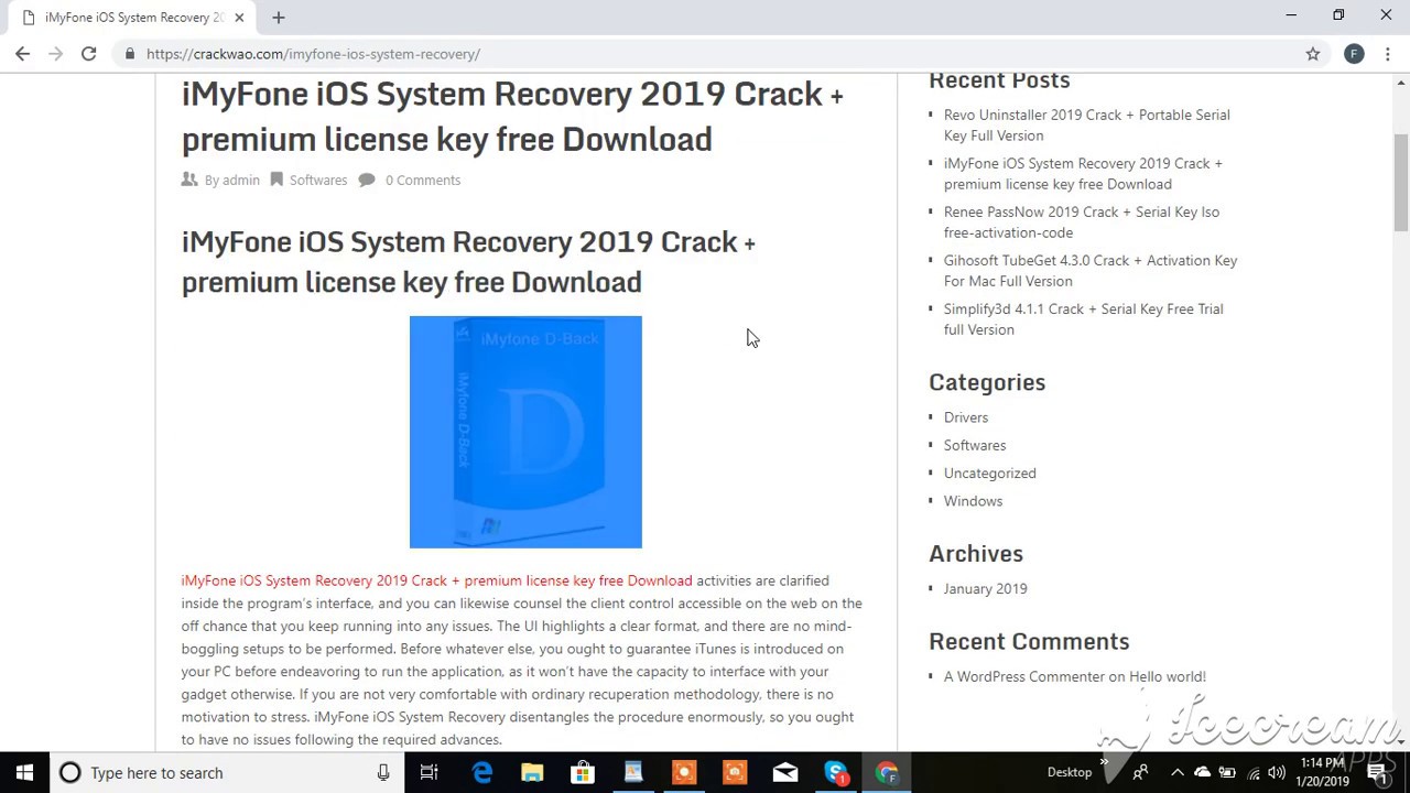 imyfone ios system recovery register code